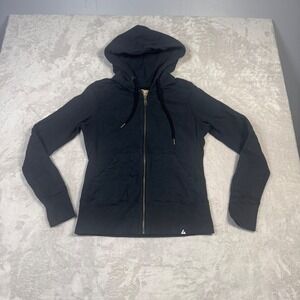 NWOT American Giant Womens Classic Full Zip Hoodie XS Black Heavyweight